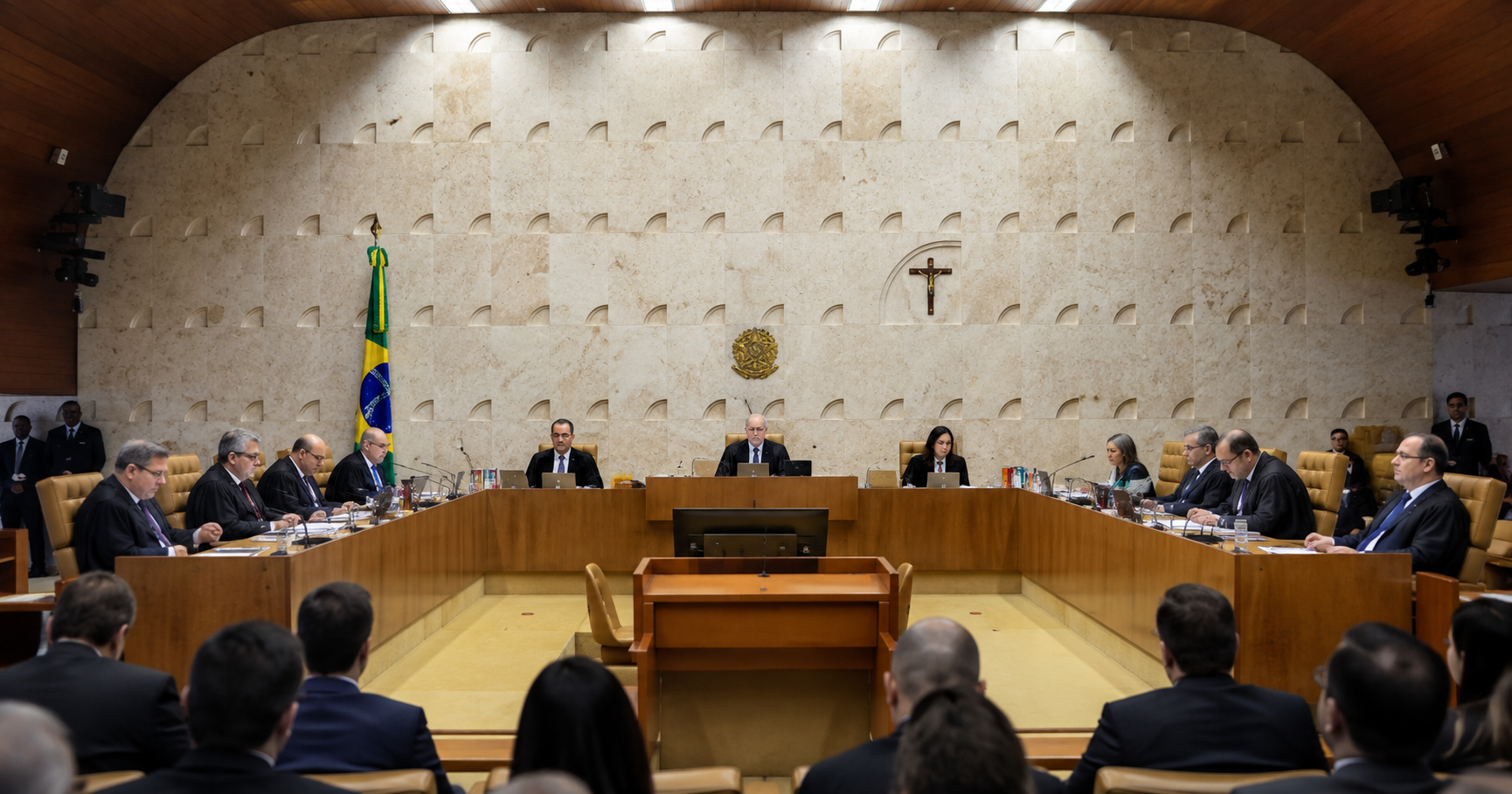 Fachada do prédio do Supremo Tribunal Federal em Brasília