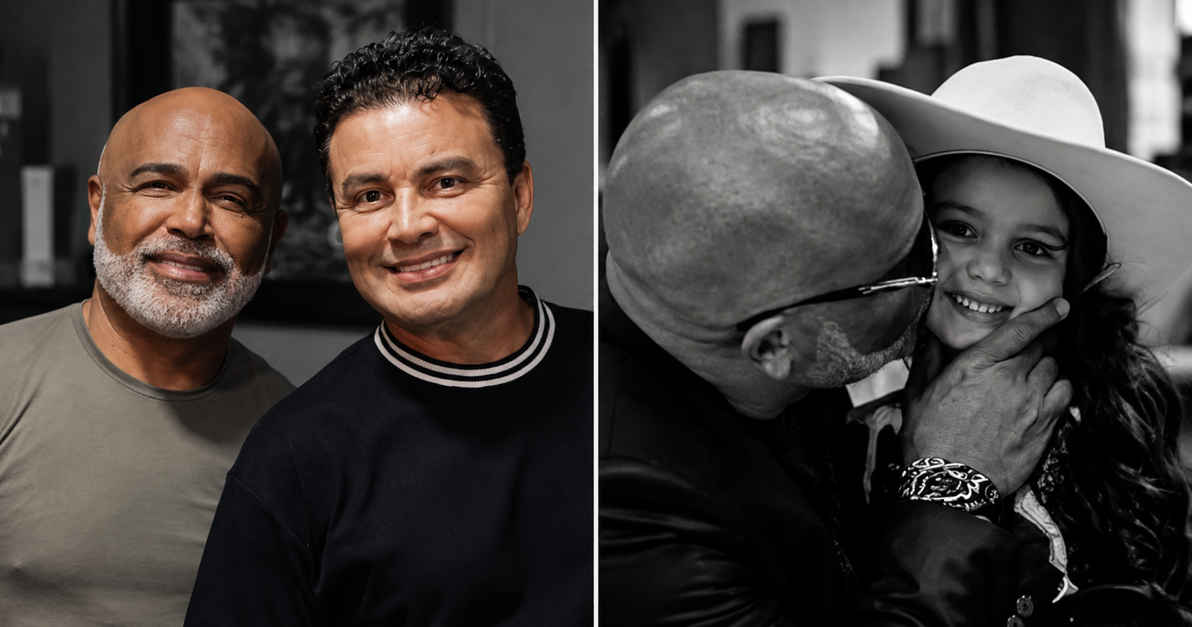 Renner e Rick em apresentação de show sertanejo
